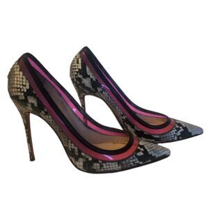 Christian Louboutin Paulina 100 Python Heel - 37